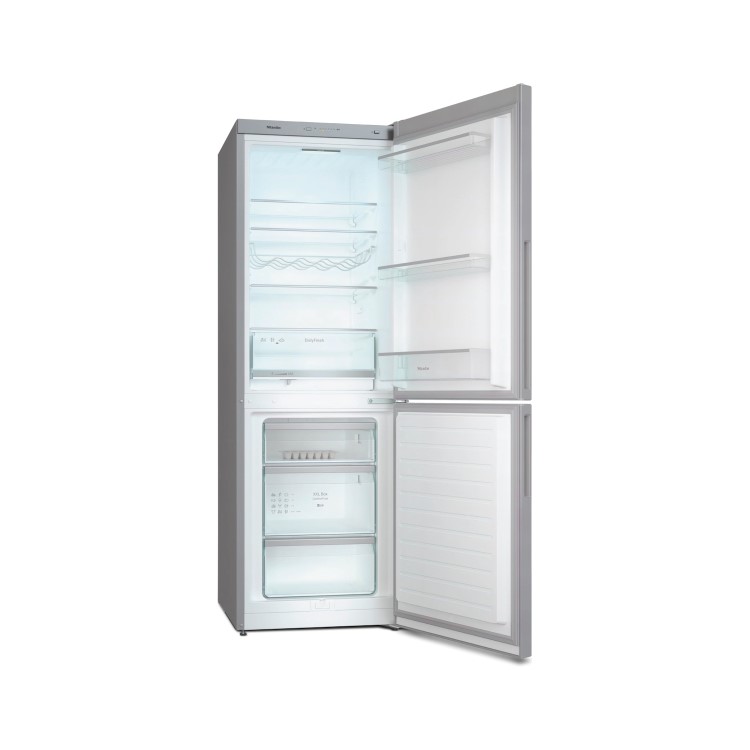 Refurbished Miele KD4050E Freestanding 289 Litre 60/40 Frost Free Fridge Freezer Silver