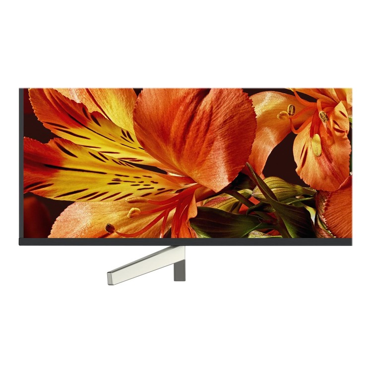 Sony BRAVIA KD49XF8577 49-inch Android TV; 4K HDR Ultra HD with voice remote YouView and Freeview HD - Silver