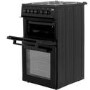 Refurbished Beko KD533AK 50cm Double Cavity Electric Cooker Black