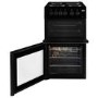 Refurbished Beko KD533AK 50cm Double Cavity Electric Cooker Black