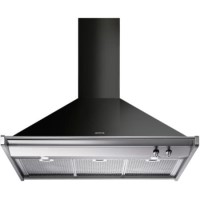 Smeg KD90N-2 Opera 90cm Chimney Cooker Hood Gloss Black