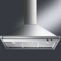 Smeg KD90X-2 Opera 90cm Chimney Cooker Hood Stainless Steel