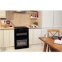 Beko 60cm Double Oven Electric Cooker - Black