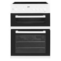 KDC611W Beko 60cm Electric Cooker - White