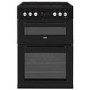 Beko 60cm Electric Cooker - Black