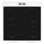 GRADE A2 - Beko KDC653W 60cm Double Oven Electric Cooker With Ceramic Hob And Programmable Timer White