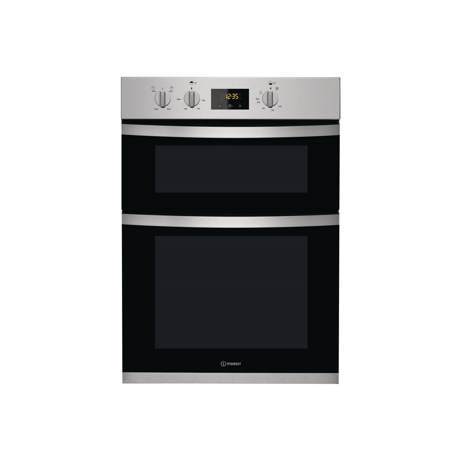 Indesit KDD33401X Electric Built In Double Oven Stainless Steel