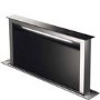 Smeg KDD90VXE-2 90cm Downdraft Extractor Black Glass And Stainless Steel