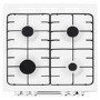 Beko 60cm Dual Fuel Cooker - White