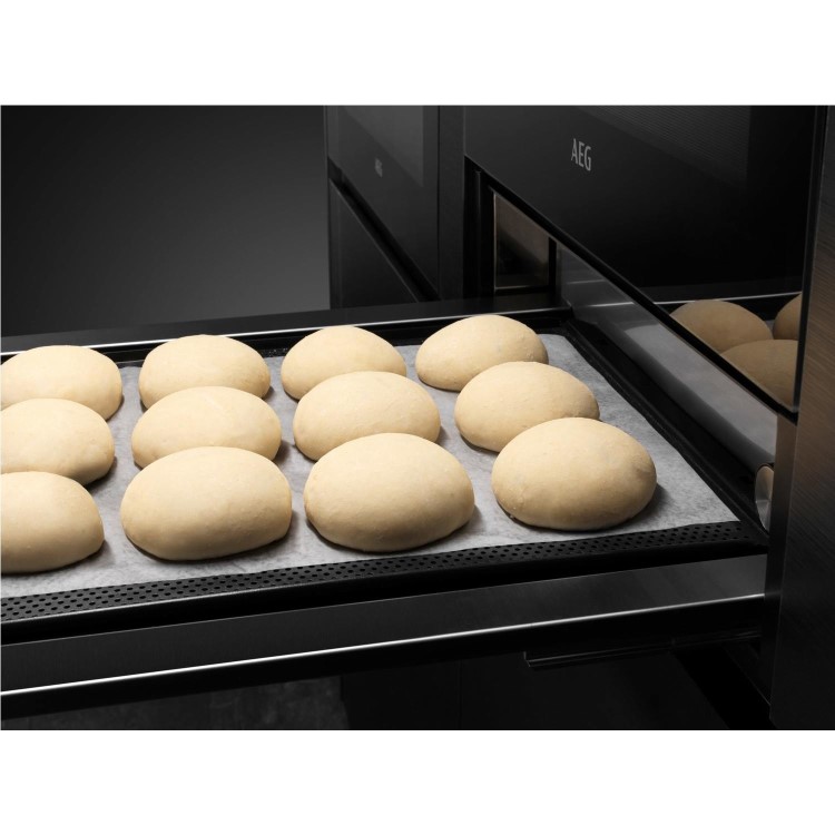 Refurbished AEG KDE911424M 14cm High Warming Drawer Stainless Steel