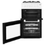 Beko 50cm Twin Cavity Gas Cooker - White