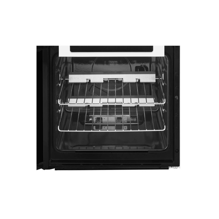 Beko 50cm Twin Cavity Gas Cooker - White