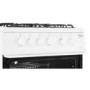 Beko 50cm Twin Cavity Gas Cooker - White