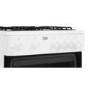 GRADE A3 - Beko KDG611W 60cm Double Oven Gas Cooker White