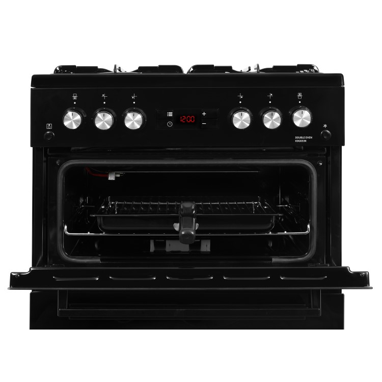 Beko KDG653K 60cm Double Oven Gas Cooker Black