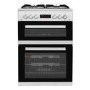 Refurbished Beko KDG653S 60cm Double Oven Gas Cooker Silver