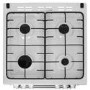 Beko 60cm Gas Cooker - Silver