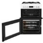 Beko 60cm Double Oven Gas Cooker - White