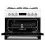 Beko 60cm Double Oven Gas Cooker - White