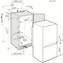 GRADE A2 - Light cosmetic damage - Miele KDN37132iD KDN 37132 iD 262 Litre 177 x 54cm Frost Free Integrated Fridge Freezer With Dynamic Cooling