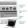 Indesit 60cm Double Oven Dual Fuel Cooker - Stainless Steel