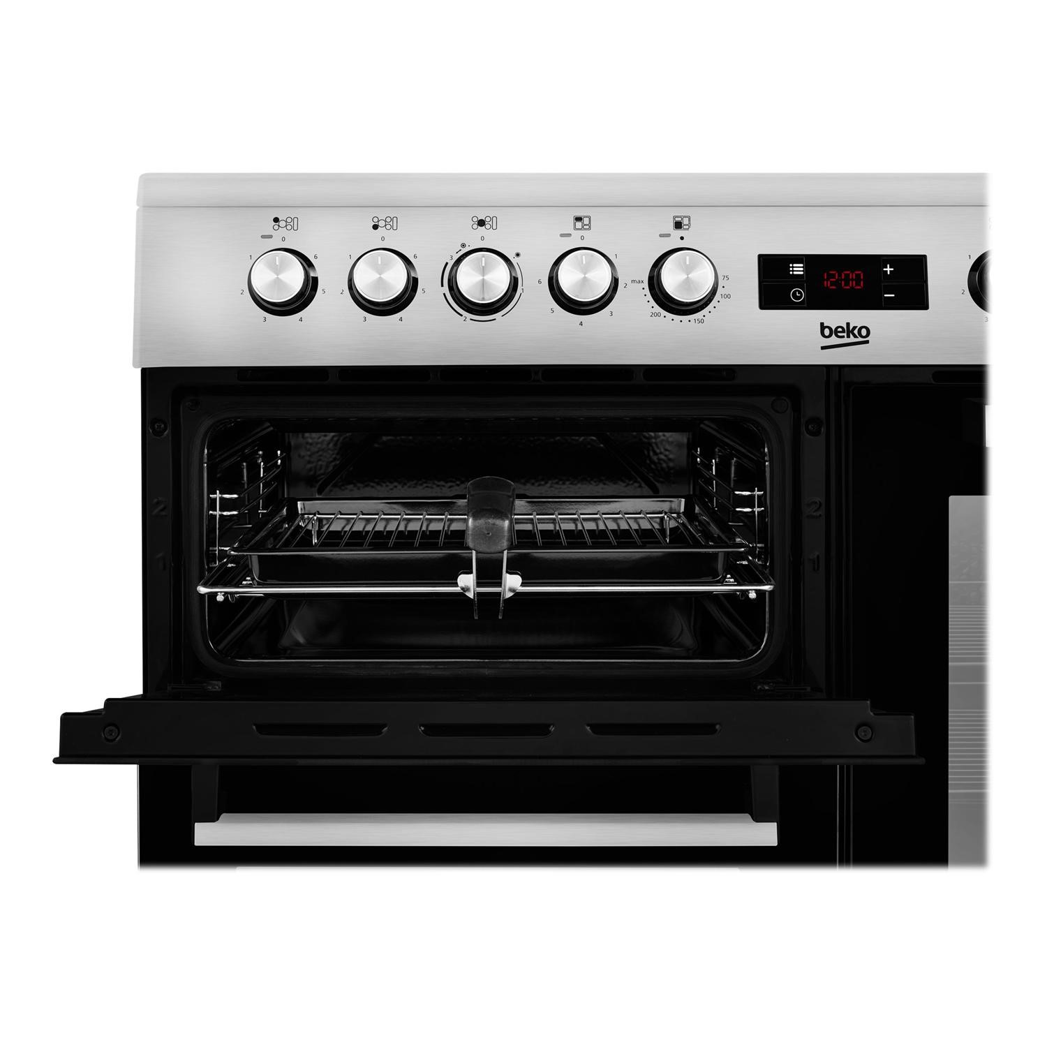 Beko 100cm Electric Range Cooker Stainless Steel KDVC100X