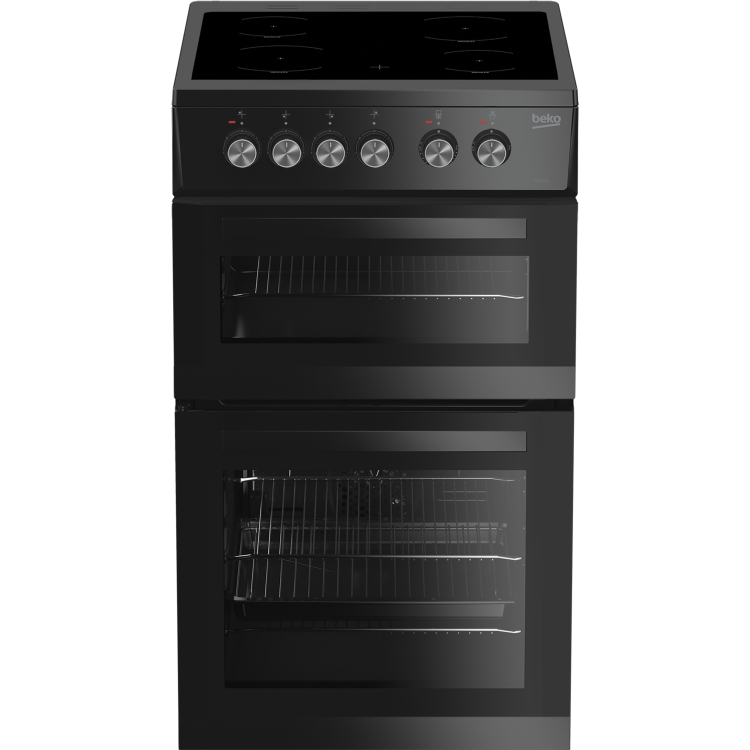 Beko 50cm Electric Cooker - Black