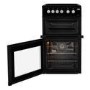 Beko 50cm Double Oven Electric Cooker - Black