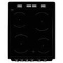 Beko 50cm Double Oven Electric Cooker - Black