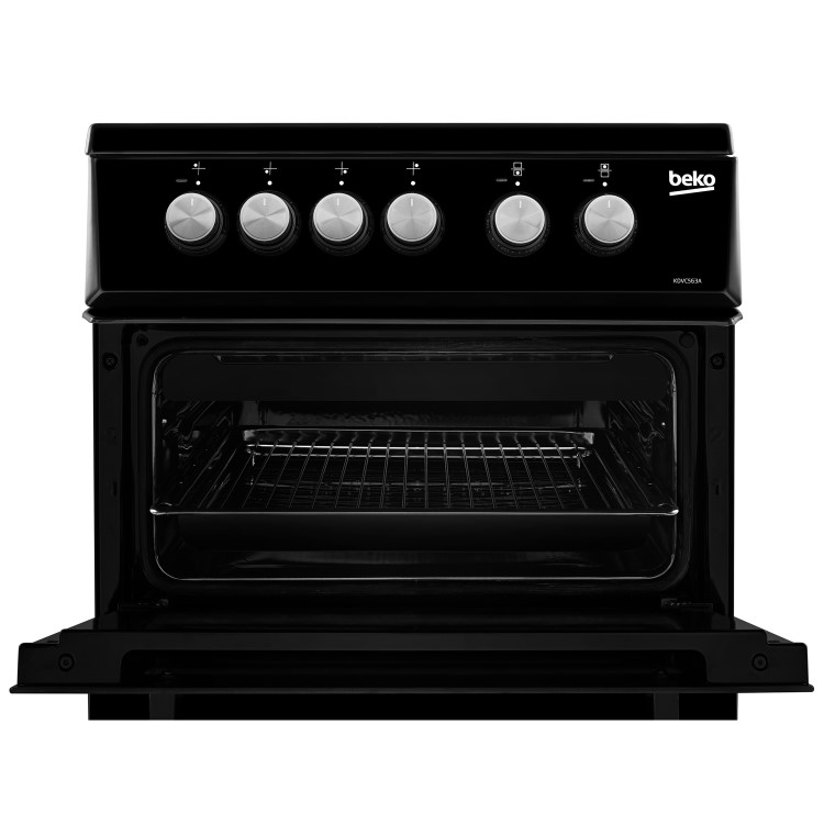 Beko 50cm Electric Cooker - Black