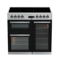 KDVC90X Beko 90cm Electric Range Cooker - Stainless Steel