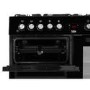 GRADE A2 - Beko KDVF100K 100cm Dual Fuel Range Cooker - Black