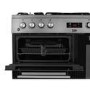 Refurbished Beko KDVF90X 90cm Dual Fuel Range Cooker Stainless Steel