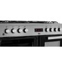 Beko 90cm Dual Fuel Range Cooker - Stainless Steel