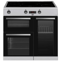 Beko 90cm Electric Induction Range Cooker - Stainless Steel Beko 90cm Electric Induction Range Cooker - Stainless Steel