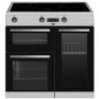 Beko KDVI90X 90cm Electric Range Cooker With 5 Zone Induction Hob - Stainless Steel