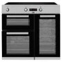 Beko KDVI90X 90cm Electric Range Cooker With 5 Zone Induction Hob - Stainless Steel