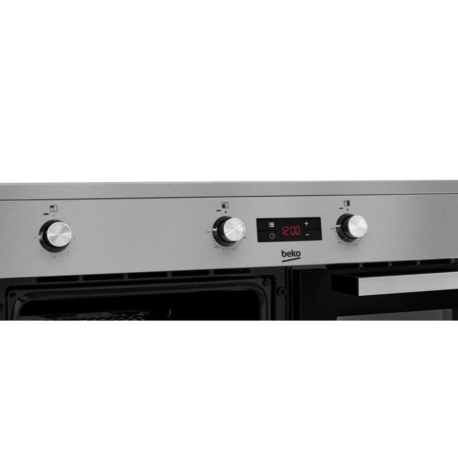 Beko KDVI90X 90cm Electric Range Cooker With 5 Zone Induction Hob