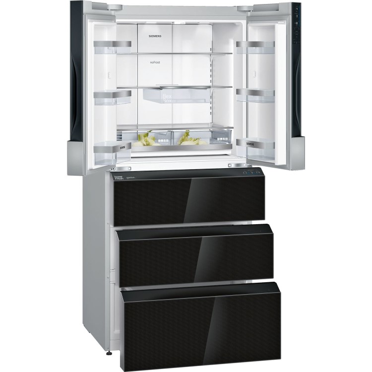 Siemens 423 Litre  Freestanding Fridge Freezer - Black