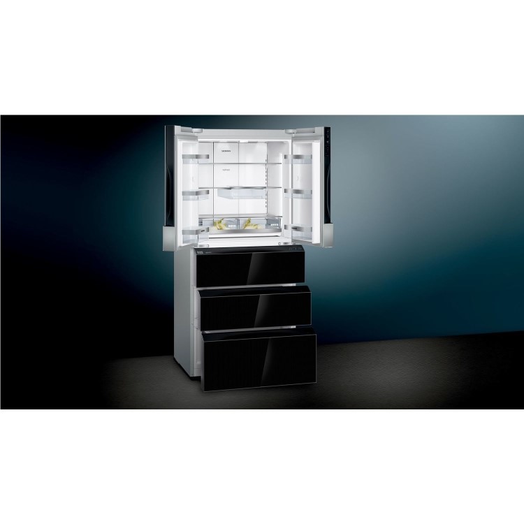 Siemens 423 Litre  Freestanding Fridge Freezer - Black