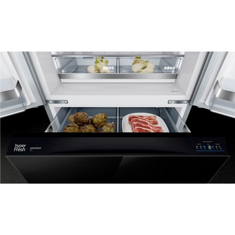 Siemens 423 Litre  Freestanding Fridge Freezer - Black