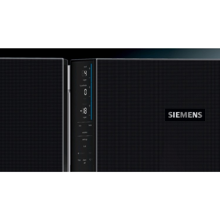 Siemens 423 Litre  Freestanding Fridge Freezer - Black