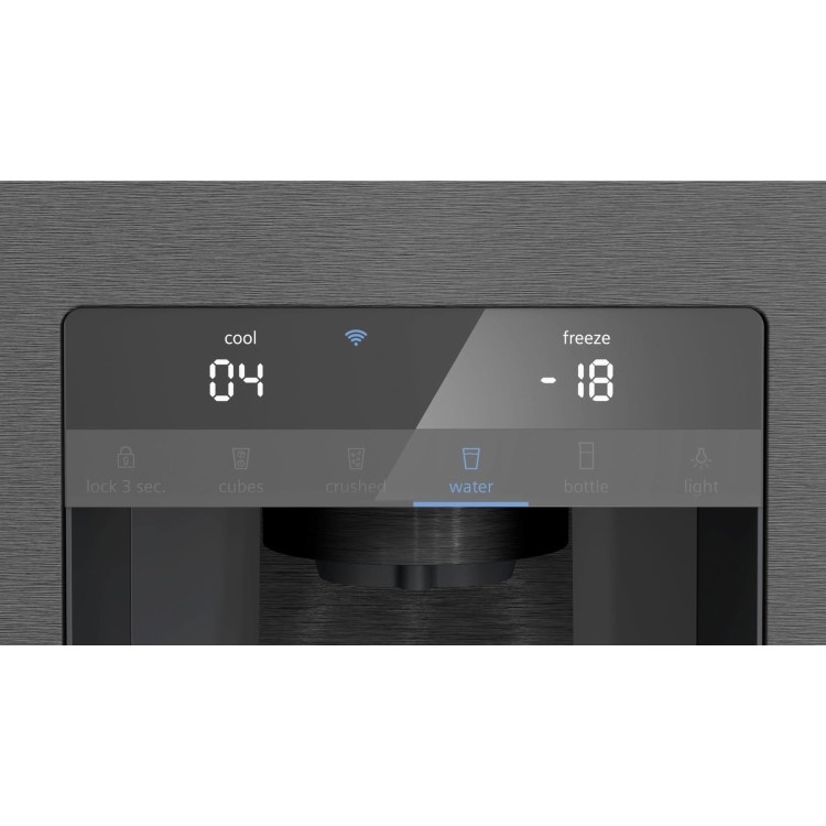 Refurbished Siemens iQ700 KF96DPXEA Freestanding 574 Litre Fridge Freezer