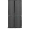 KF96NAXEAG Siemens iQ500 605 Litre Four Door American Fridge Freezer - Anti-Fingerprint Black Steel