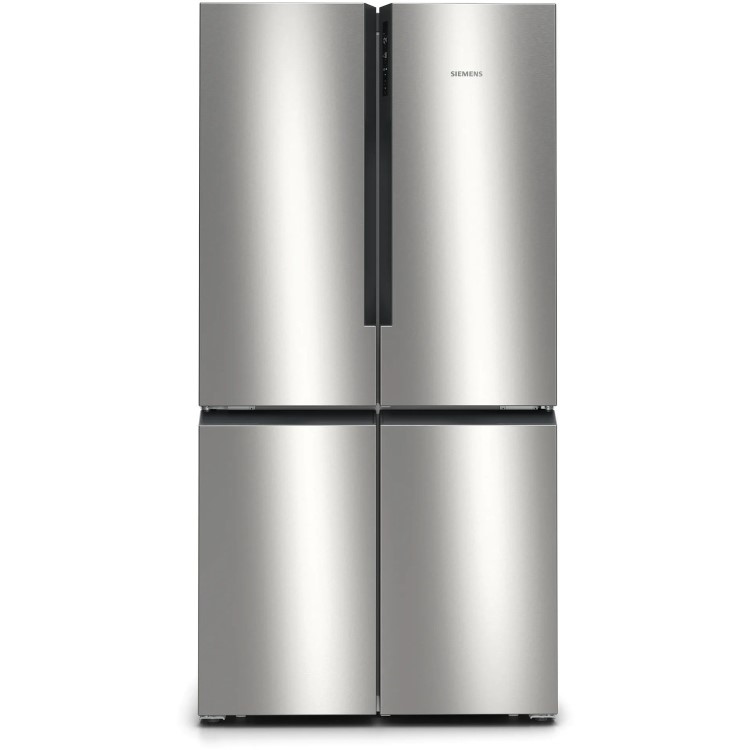 Refurbished Siemens iQ300 KF96NVPEAG Freestanding 605 Litre Frost Free American Fridge Freezer Stainless Steel