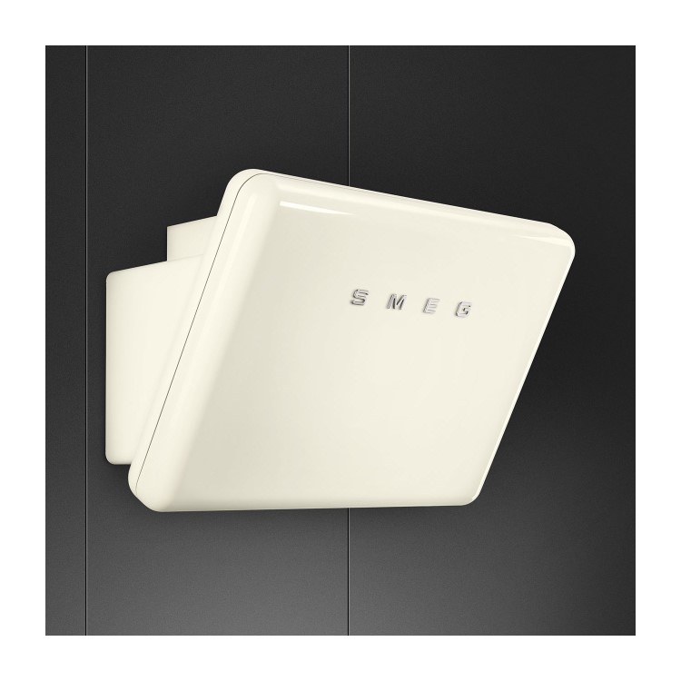 Smeg KFAB75CR 75cm Cream 50's Style Retro Angled Hood