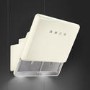 Smeg KFAB75CR 75cm Cream 50's Style Retro Angled Hood
