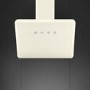 Smeg KFAB75CR 75cm Cream 50's Style Retro Angled Hood