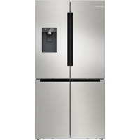 Bosch Series 6 574 Litre Four Door American Fridge Freezer - Stainless steel