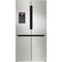 Bosch Series 6 574 Litre Four Door American Fridge Freezer - Stainless steel
